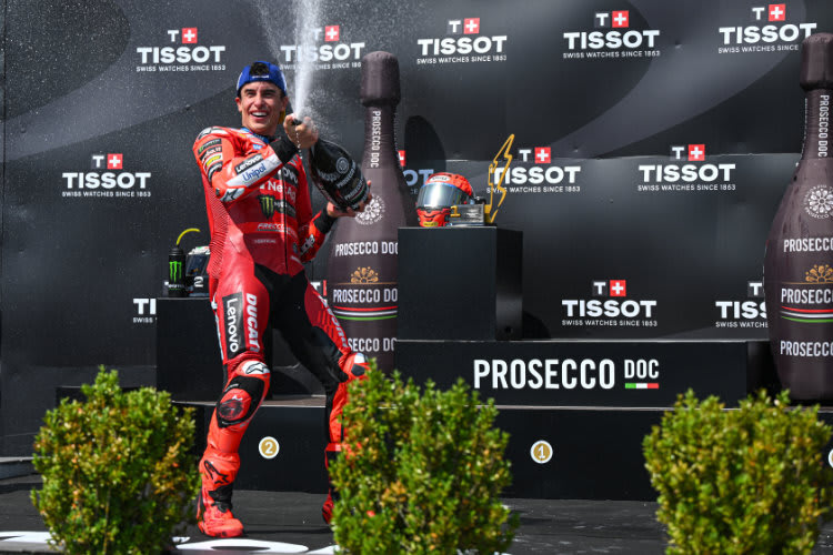 Marc Marquez feierte seinen 70. GP-Sieg in der Königsklasse