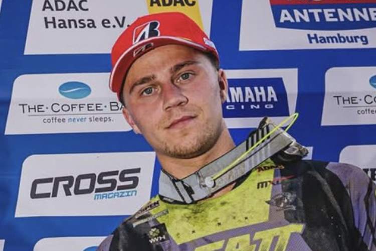 Richtig happy war van de Moosdijk auf dem Podium von Mölln nicht