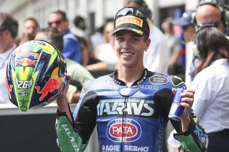 Moto2-Fahrer Diogo Moreira ist derzeit die größte Nachwuchshoffnung für Brasilien