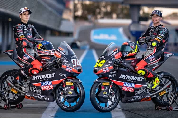 Mit Guido Pini und David Munoz sollen die Erfolge von 2023 wiederholt werden