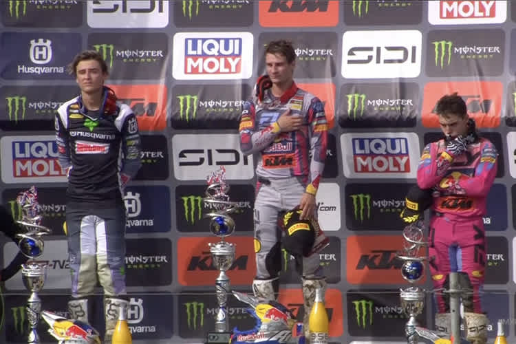 Simon Längenfelder triumphierte in Matterley Basin