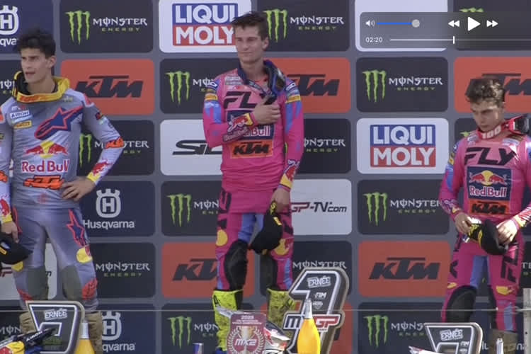 Simon Längenfelder gewann in Frankreich mit einem Doppelsieg