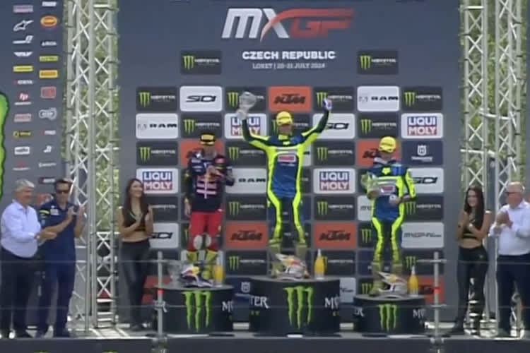 De Wolf gewann den Grand Prix of Czech Republic in Loket