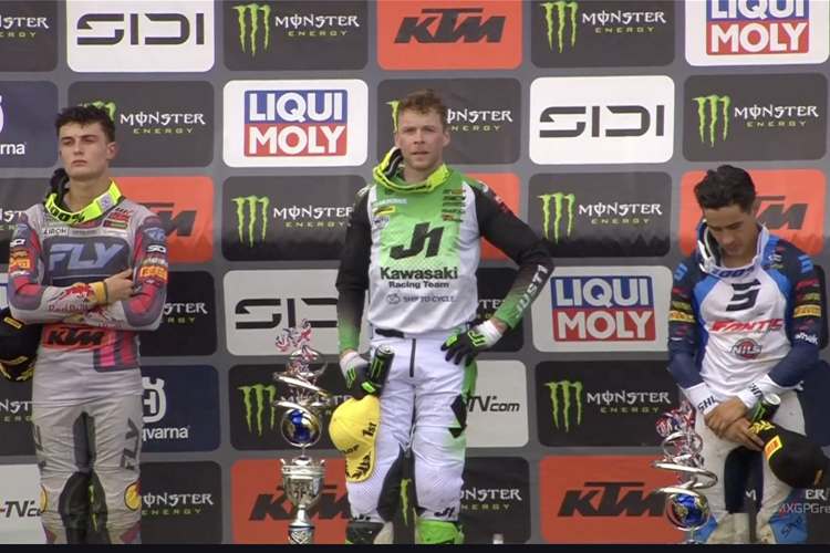 Romain Febvre gewann vor Lucas Coenen und Glenn Coldenhoff