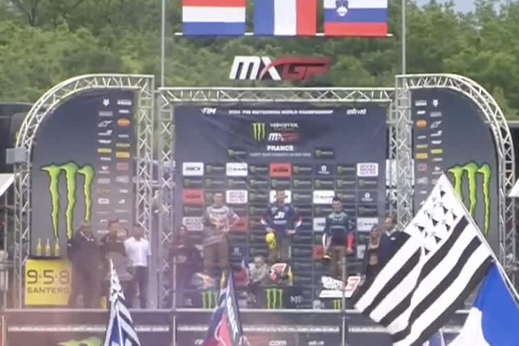 Dieses MXGP-Podium wurde später annulliert