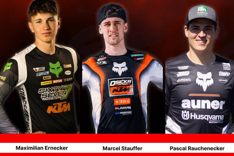 Team Österreich für das Motocross der Nationen 2025