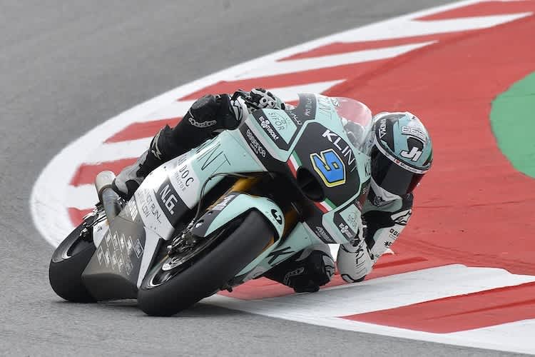 Forward-Pilot ist am Freitag der schnellste Moto2-Fahrer