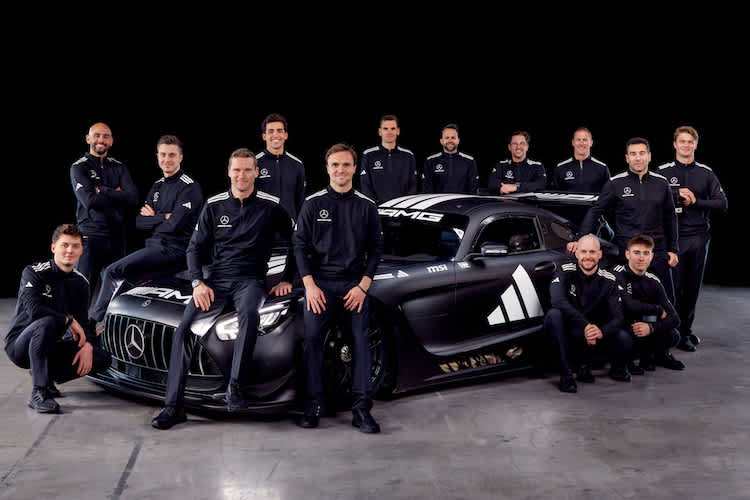 Die 2025er Piloten von Mercedes-AMG Customer Racing