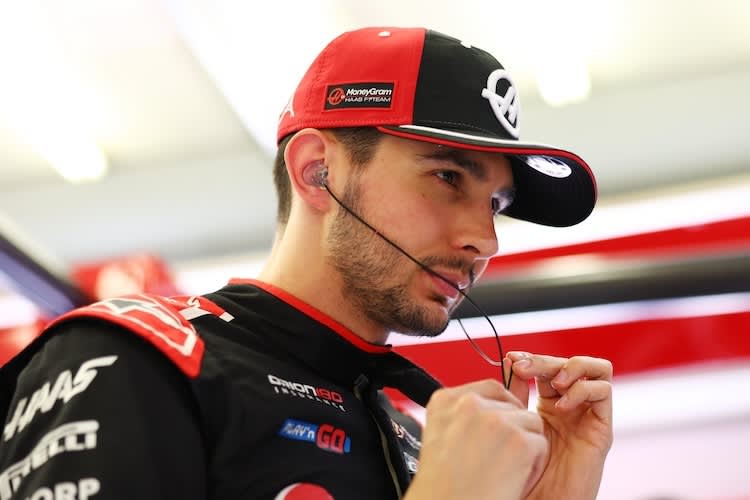 Esteban Ocon wechselte zur Saison 2025 zu Haas