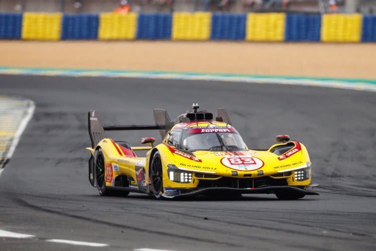 Siegerauto in Le Mans 2025: Der Ferrari 499P von AF Corse