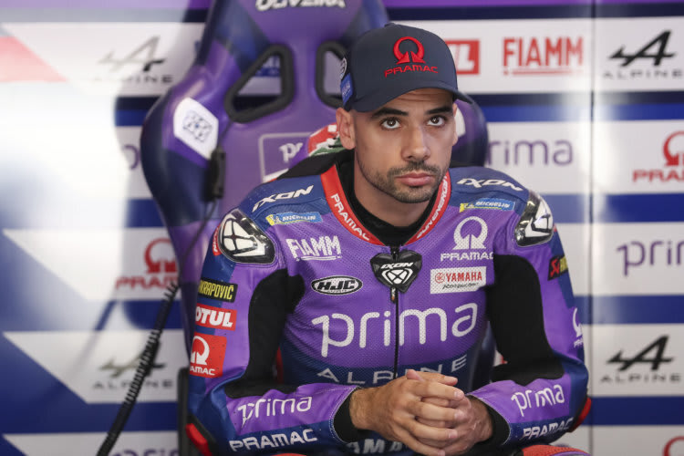 Miguel Oliveira kam in der seiner Strafrunde von der Piste ab