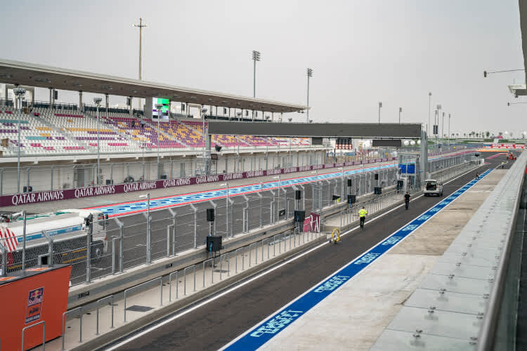 Der Lusail International Circuit ist Schauplatz des WM-Auftakts 2024