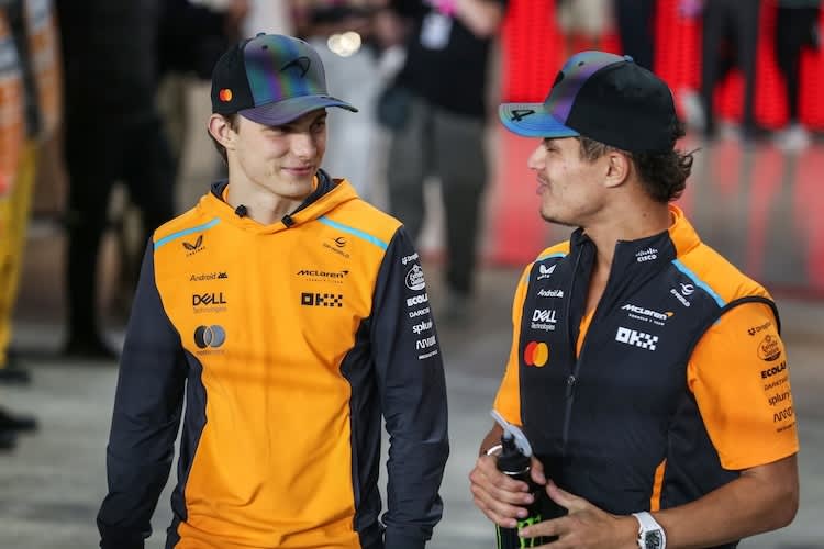 Oscar Piastri und Lando Norris