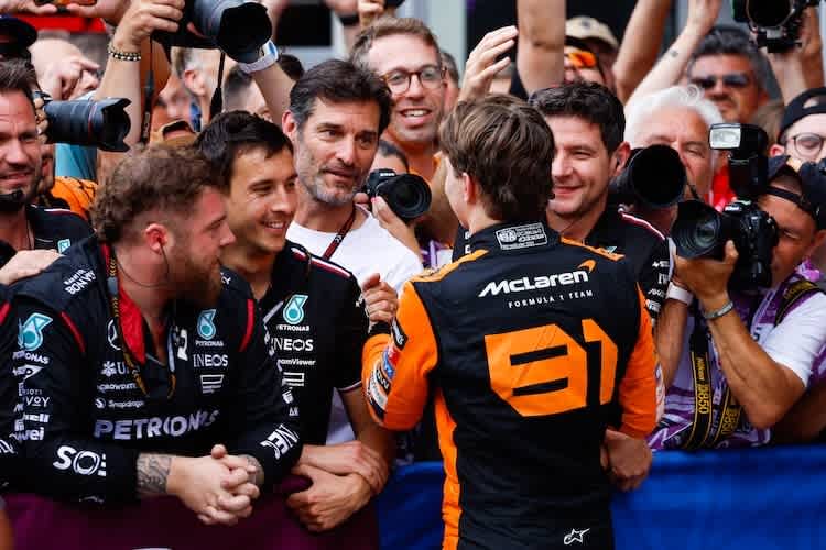 Oscar Piastri setzt beim Management auf das Wissen von GP-Veteran Mark Webber