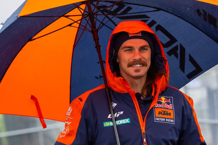 Der 13. Lauf der US-Supercross-Meisterschaften in Philadelphia könnte im Regen stattfinden