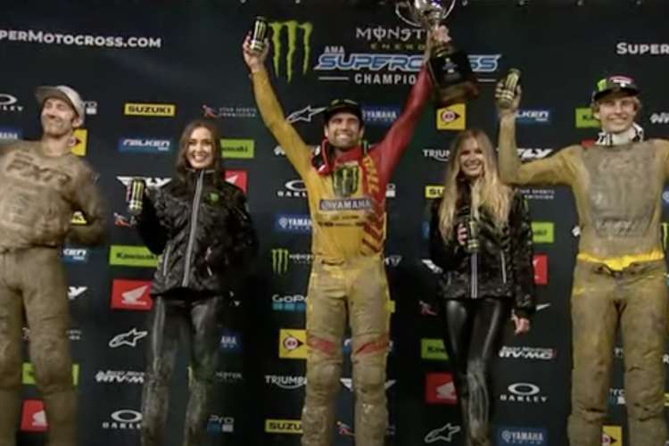 Jordon Smith gewann im Schlamm von San Francisco vor Levi Kitchen und Garrett Marchbanks