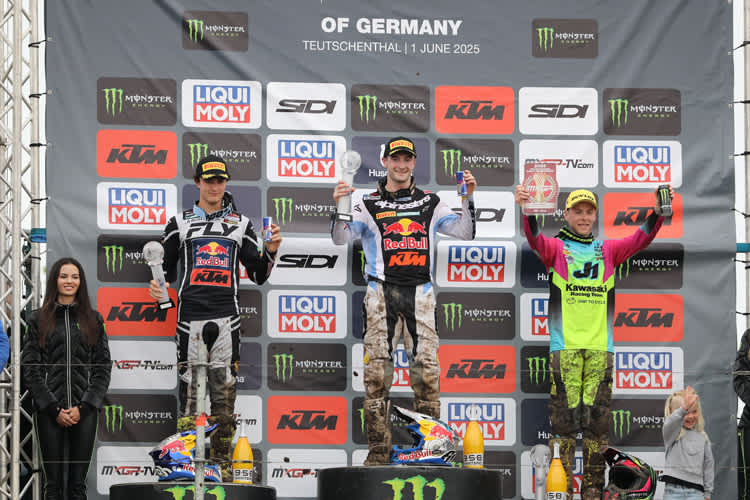 Jeffrey Herlings gewann vor Lucas Coenen und Romain Febvre