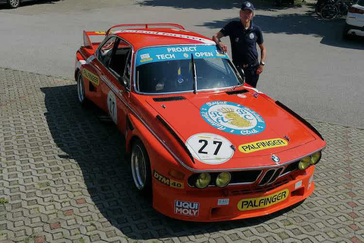 Poldi und sein BMW 3,0 CSL