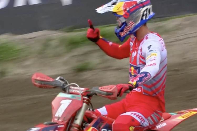 Jorge Prado holte in Pietramurata seinen vierten Grand-Prix-Sieg in Folge