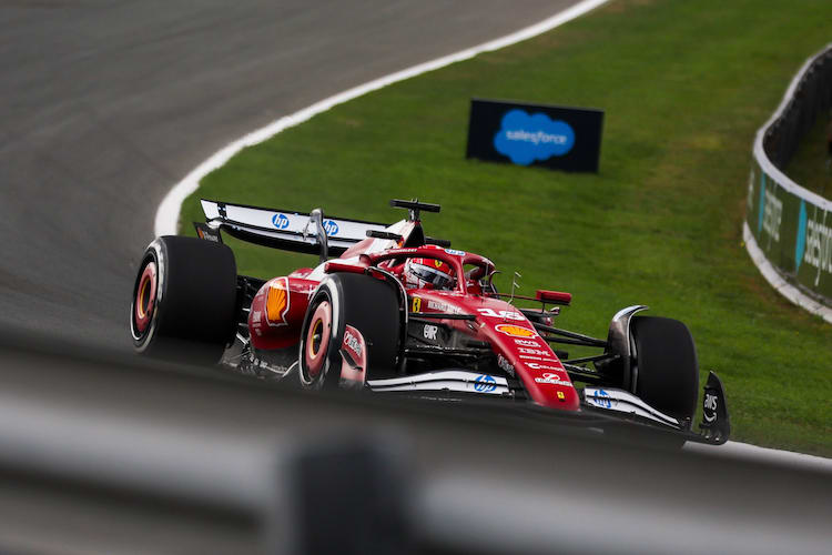 Charles Leclerc in Zandvoort