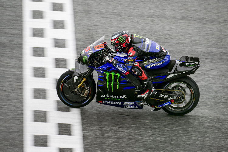 Fabio Quartararo ging in Thailand im GP als einziger Pilot, der die Ziellinie erreichte, punktlos aus