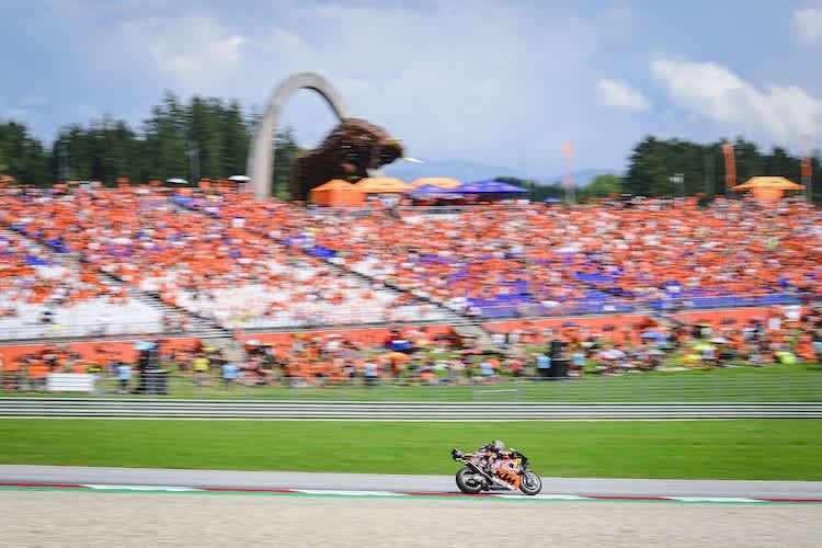 Ab 11 Uhr finden in Spielberg die Rennen der Klassen Moto3, Moto2 und MotoGP statt