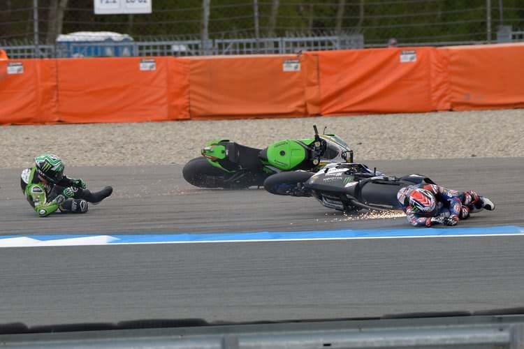 Jonathan Rea traf am Sturz keine Schuld
