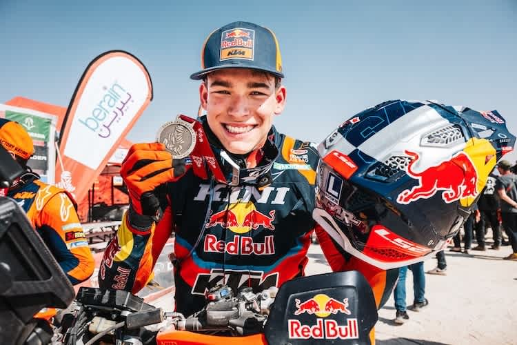 Luciano Benavides auf der KTM 450 Rally