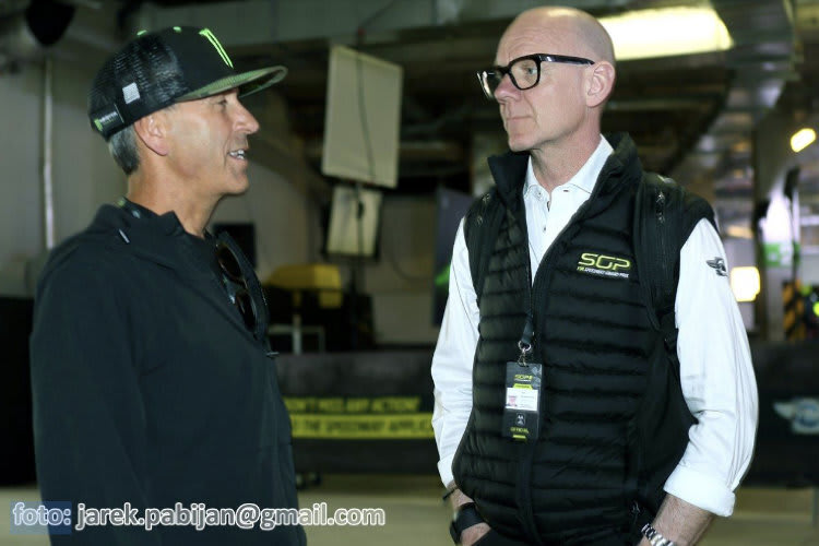 Tony Rickradsson (re.), hier mit Greg Hancock