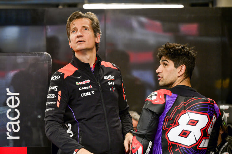 Aprilia-Rennchef Massimo Rivola spricht Klartext