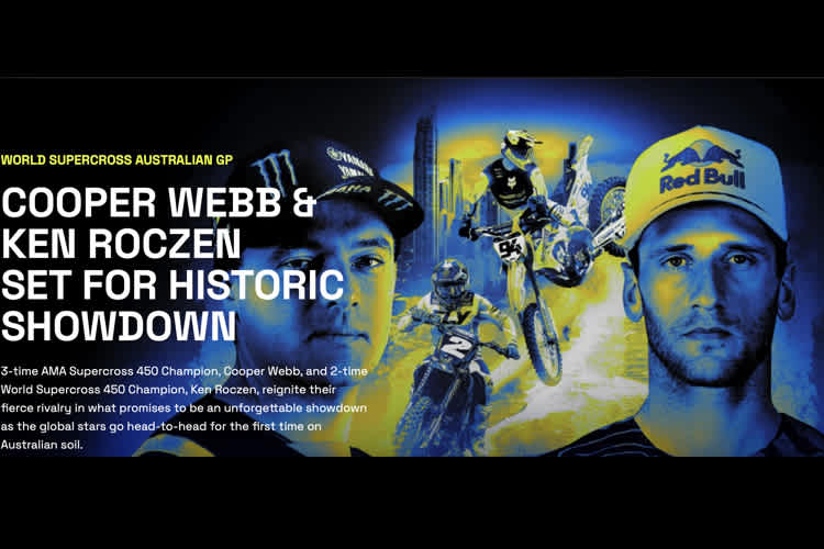 Ken Roczen und Cooper Webb starten in Australien