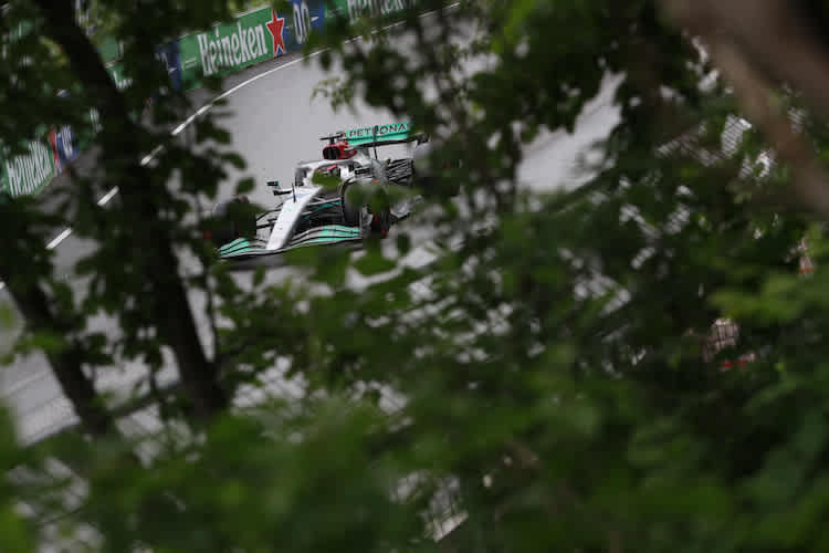 George Russell sagte nach dem Qualifying in Saudi-Arabien: «Ich ärgere mich über mich selbst»