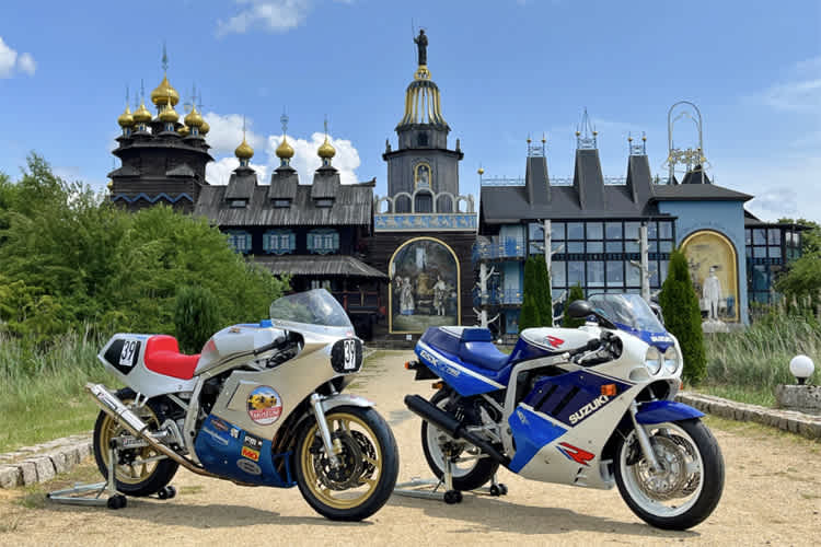 Suzuki GSX-R im MIttelpunkt
