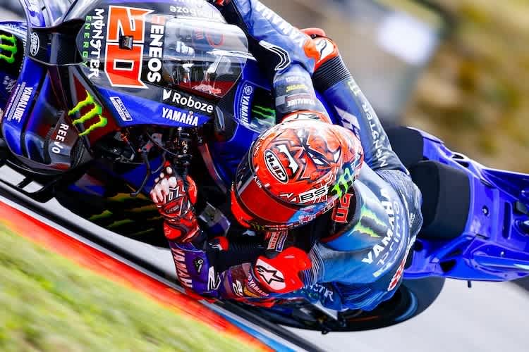 Fabio Quartararo fährt fürs Yamaha-Werksteam