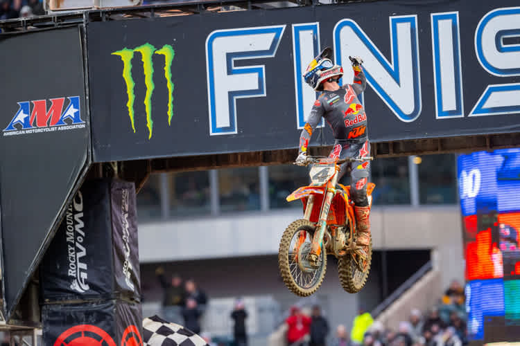 Chase Sexton gewann in East Rutherford