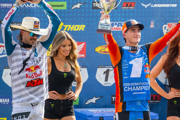 Aaron Plessinger und Chase Sexton (rechts) werden für Team USA starten