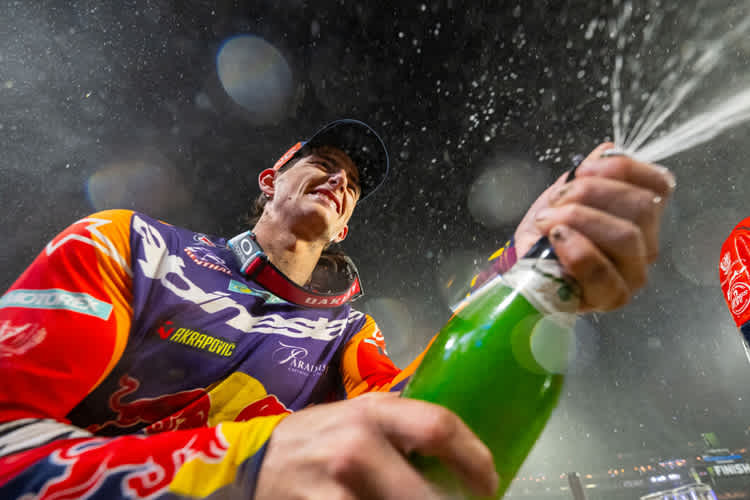 Chase Sexton holte in San Francisco seinen ersten Saisonsieg