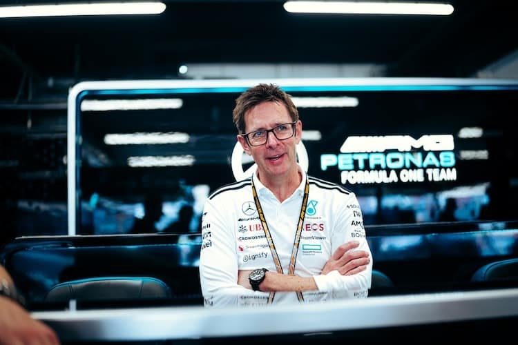 Mercedes-Ingenieur Andrew Shovlin