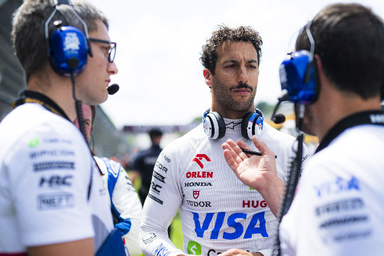 Daniel Ricciardo in Österreich