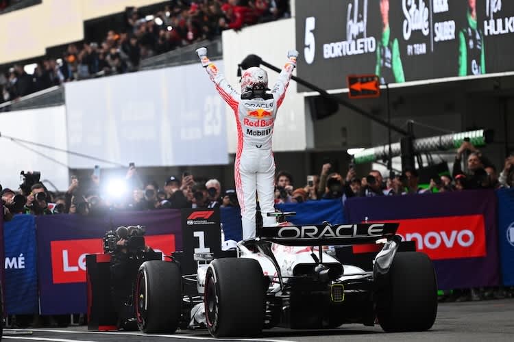 Max Verstappen feierte in Japan seinen ersten Sieg der Saison