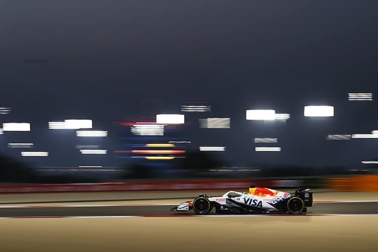Für Racing Bulls-Rookie Isack Hadjar wird es sein erstes Bahrain-Qualifying