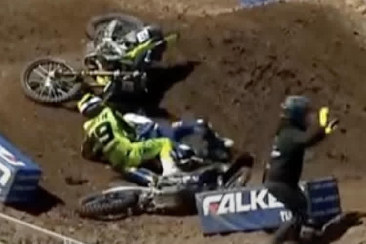 Der Horrorcrash zwischen Smith und Davies in Salt Lake City