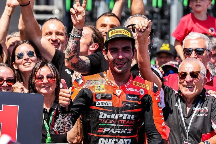 Danilo Petrucci ging über seinen Schmerz hinaus