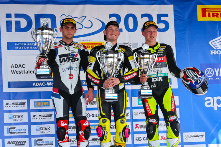 Rammerstorfe auf Anhieb Dritter (re.)