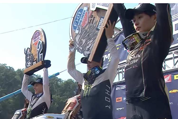 Haiden Deegan gewann vor Jeremy Martin und Jo Shimoda