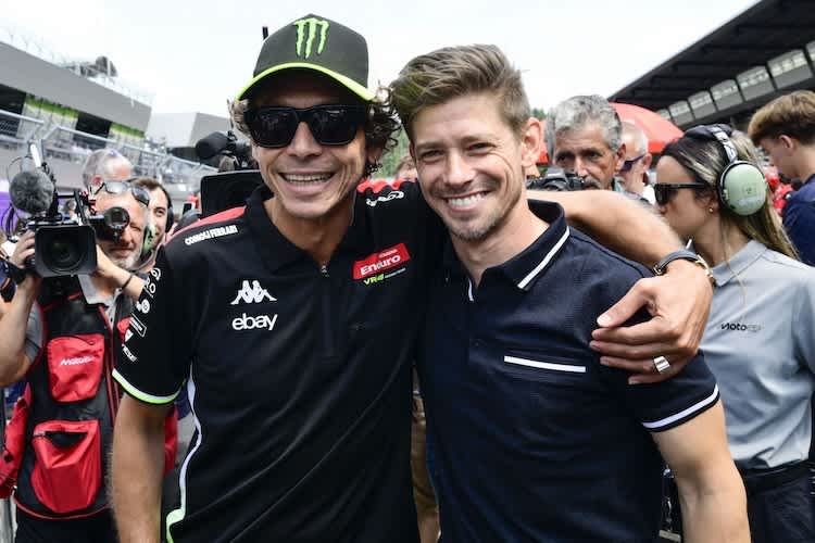 Valentino Rossi und Casey Stoner planen weitere Treffen