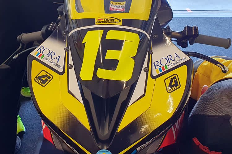Glücksbringer in der IDM Sportbike