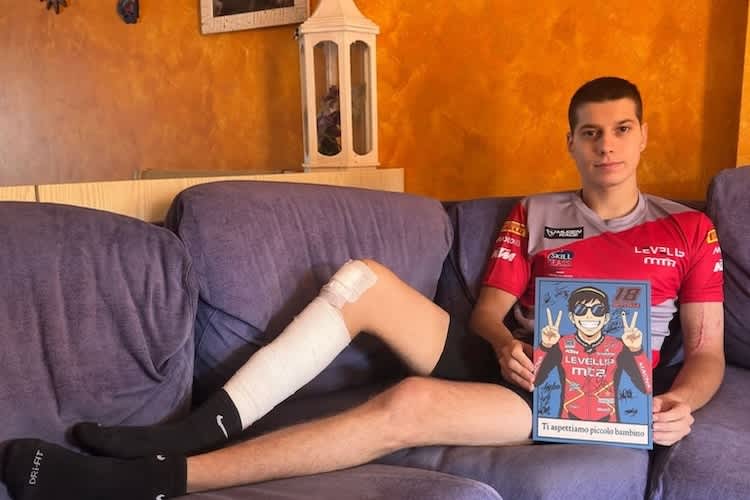 Matteo Bertelle hat das Krankenhaus verlassen