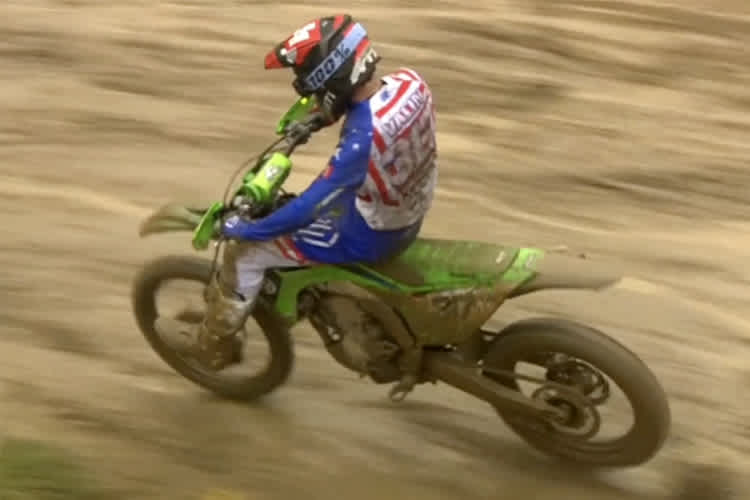 Mathis Valin gewann das Qualifikationsrennen in Loket