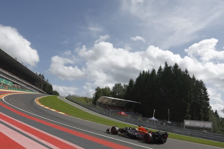 Im nächsten Jahr werden die GP-Stars in Belgien wieder ein Sprint-Wochenende austragen